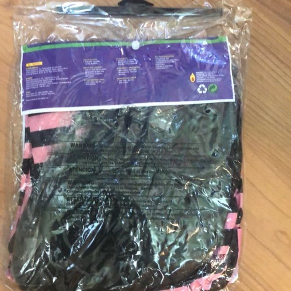 Jail Halloween Costume Criminal Convict Inmate nwt One Size Fits Most - Picture 3 of 8